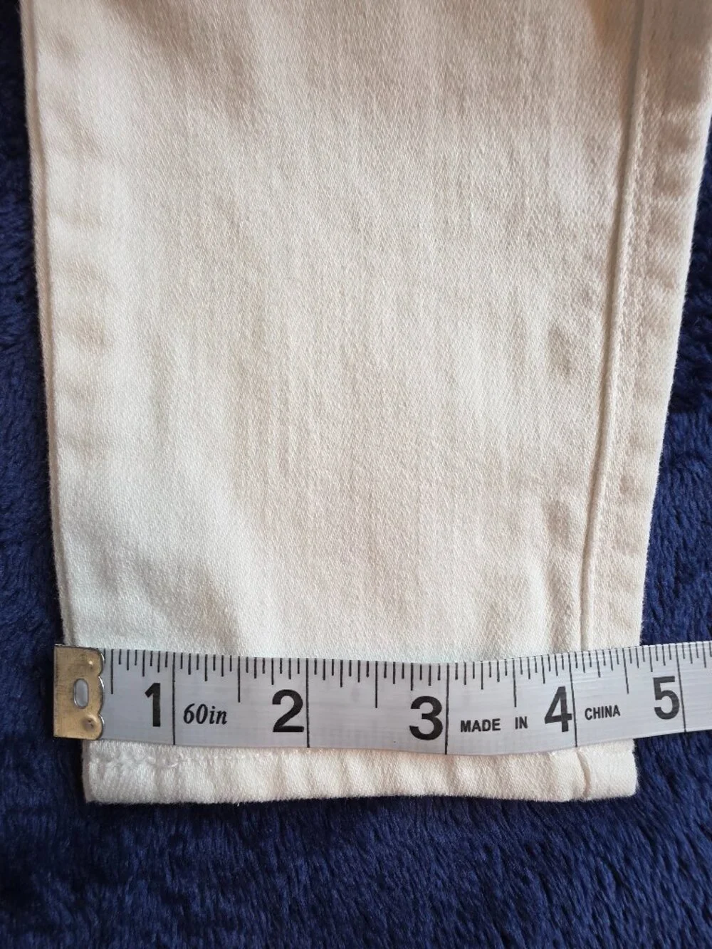 Madewell Skinny Ankle White Jeans, Size 24